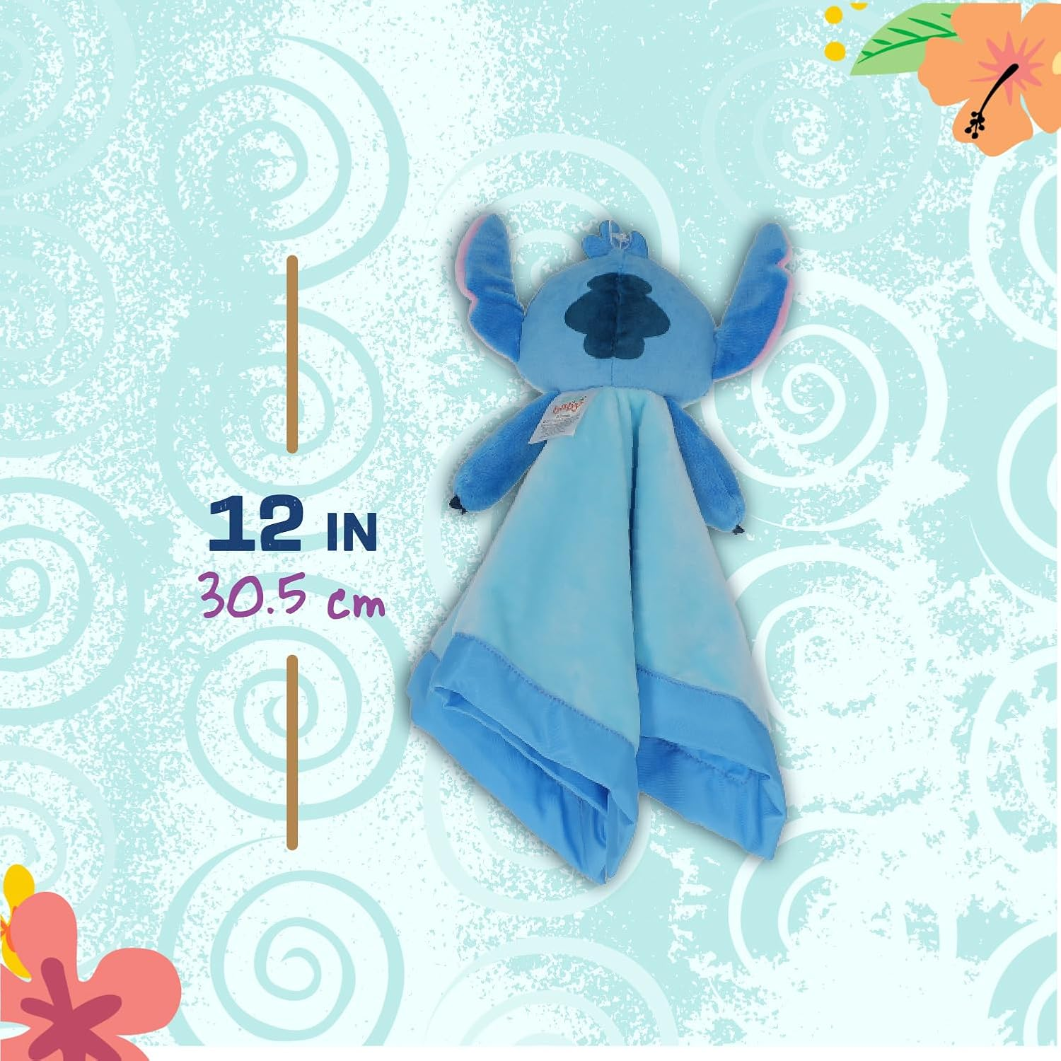Disney Baby Stitch Snuggle Blanket Plush Toy, 30 Cm image number 2