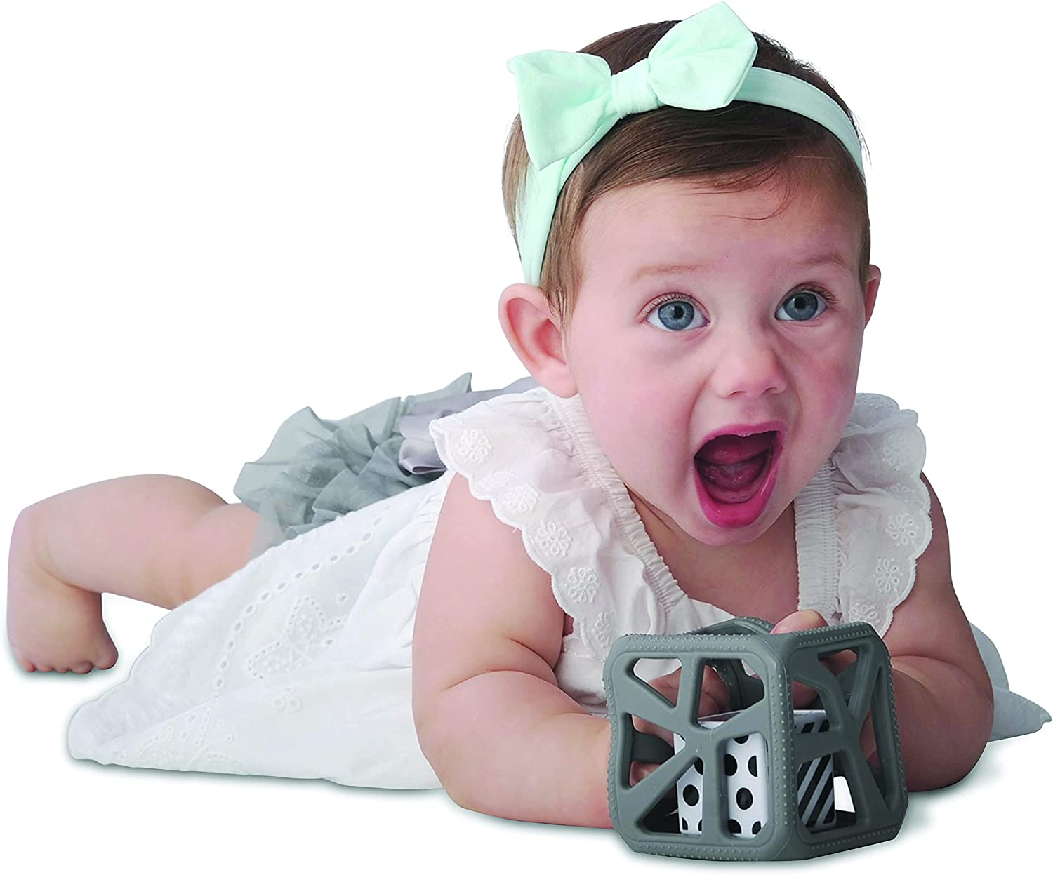 Malarkey Kids Chew Cube, Grey (01G) image number 4