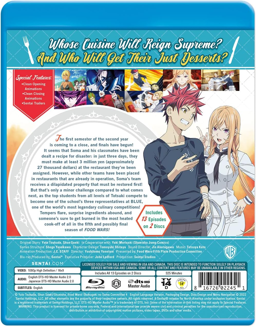 Food Wars!: Season 5