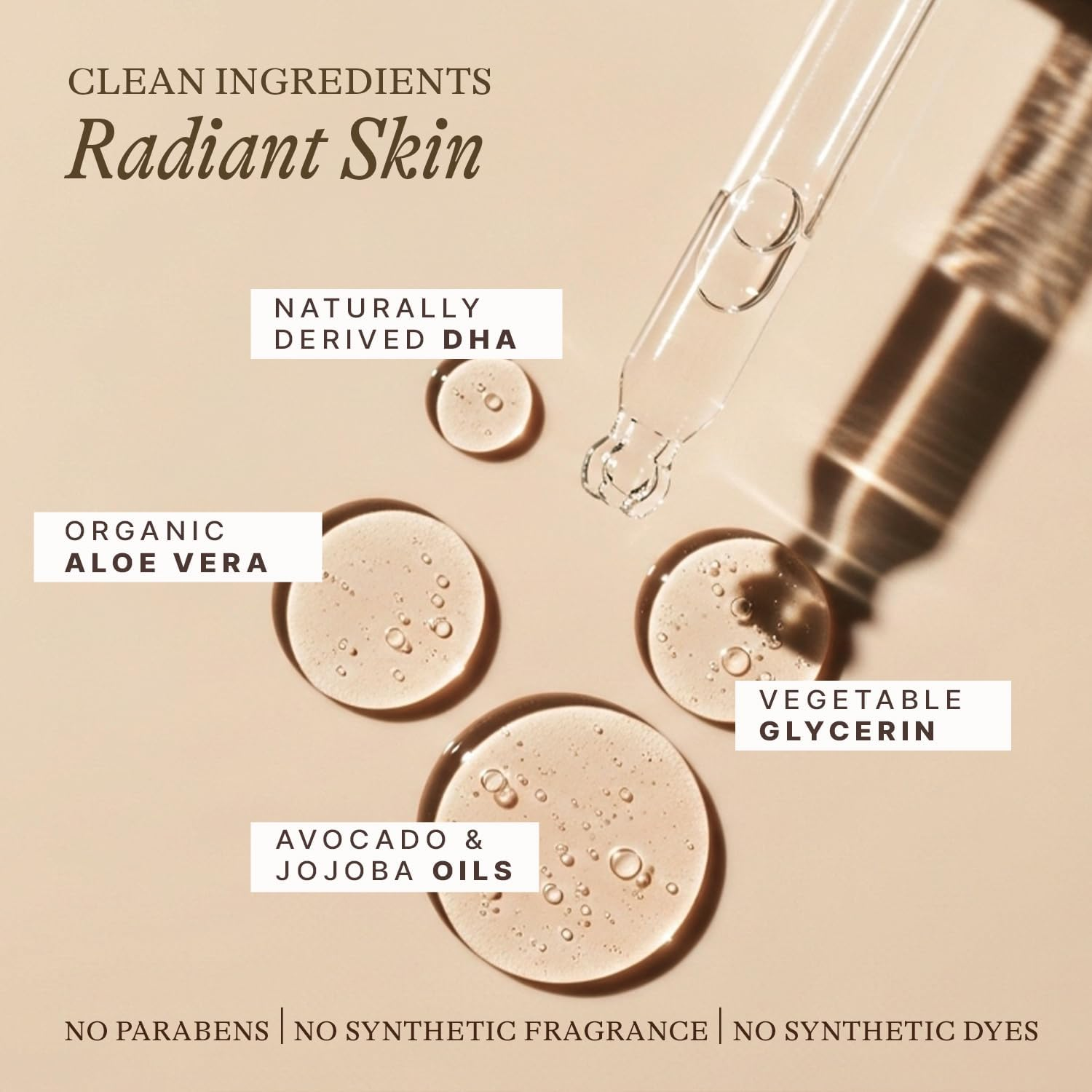 Self Tanner Drops for Face and Body - Sunless Tanning Lotion for Natural-Looking Tan