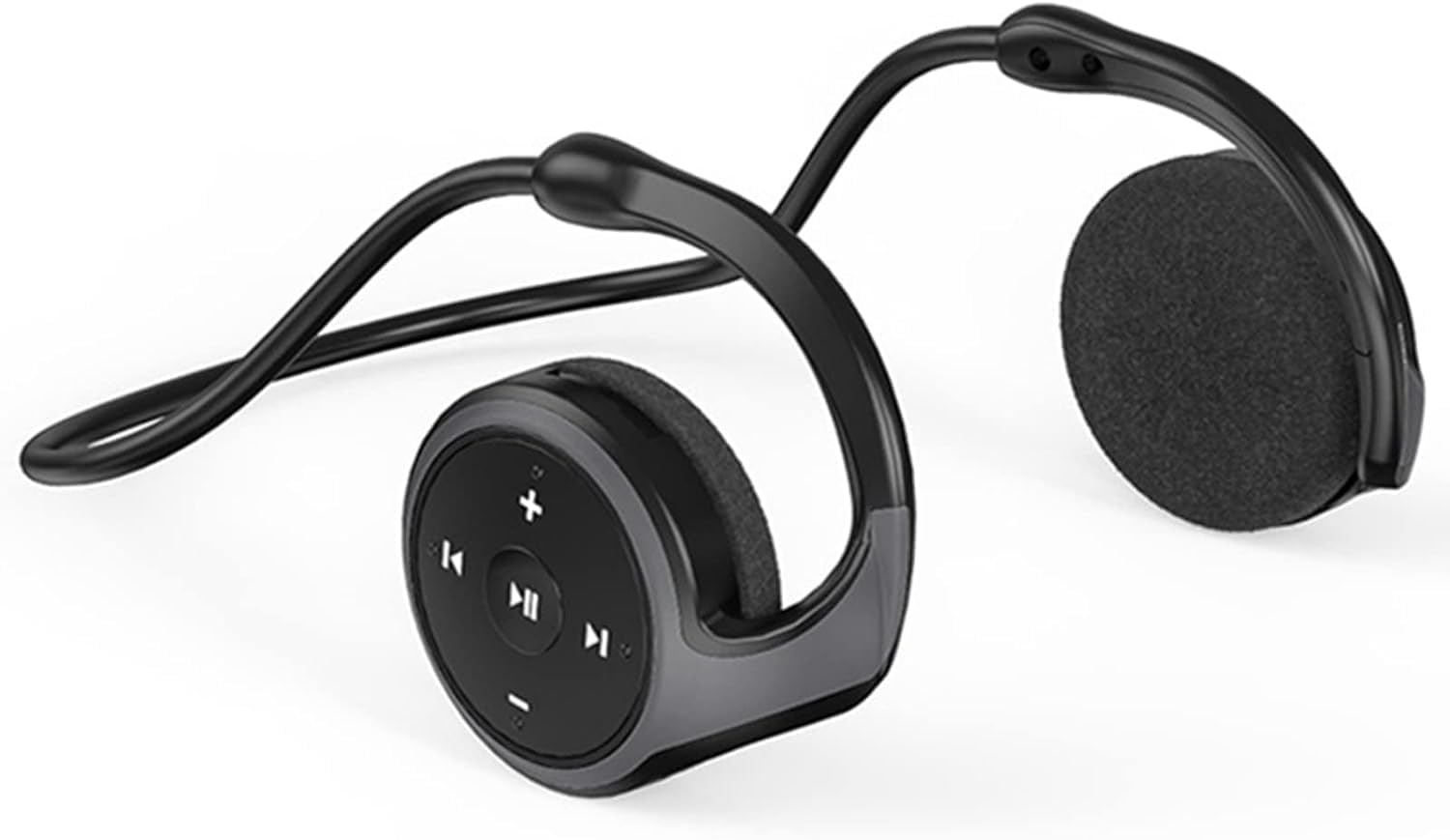 XUJAIOLQP Sports Bluetooth Headphones, Bluetooth 5.0 Over-Ear Headphones, Support TF Card and FM Radio, CVC8.0 Noise Canceling Earset 12 Hours Playtime for Running, Bicycling, Gym image number 4