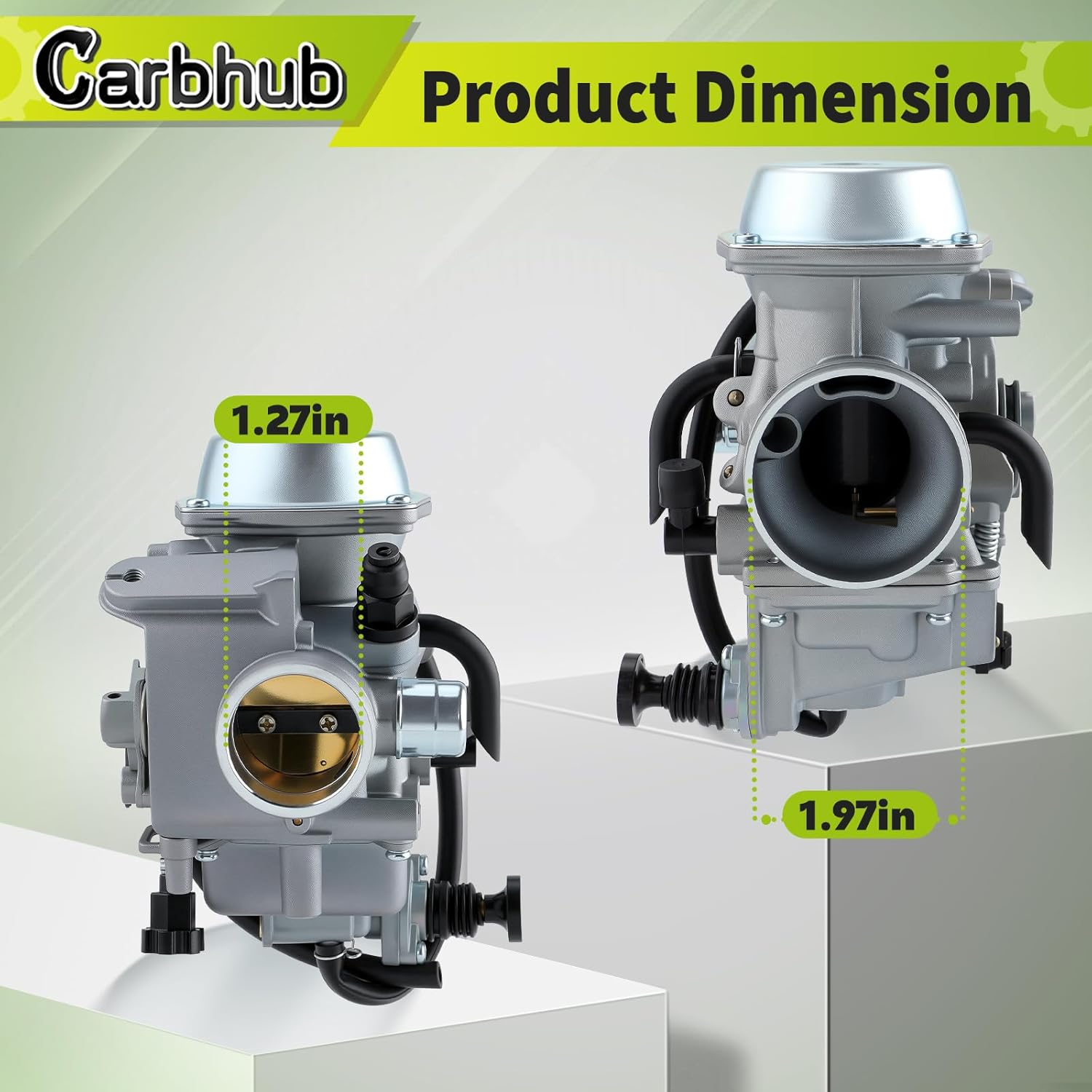 Carbhub TRX300 Carburetor for Honda 300 TRX300 Fourtrax 1988-2000 Carb