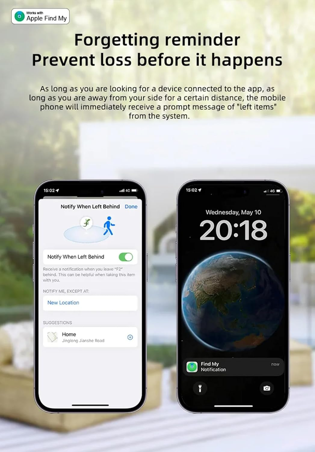 Airtag Dog Collar &ndash; Reflective Waterproof GPS Pet Collar for Dogs & Cats, Adjustable & Durable with Built-In Airtag Holder &ndash; Anti-Lost Tracking Compatible with Apple Airtag (Dog Small) image number 2