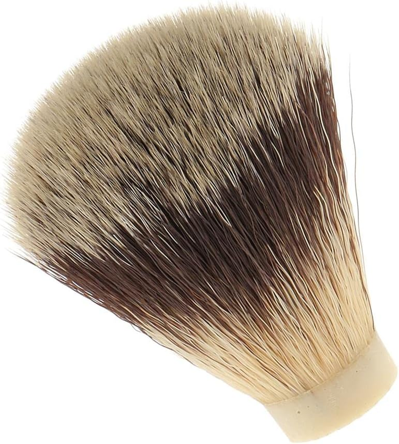 Eigell 8Pcs Soft Facial Shaving Brush Head Knots for Hair Brush Handle Hairdressing image number 2