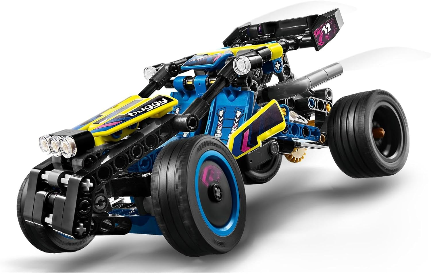 LEGO Technic Off-Road Race Buggy, Car Toy for 8 plus Year Old Boys & Girls, Rally Car Model Building Kit, Kids' Toy Vehicle Set, Creative Introduction to Engineering and STEM 42164 image number 4