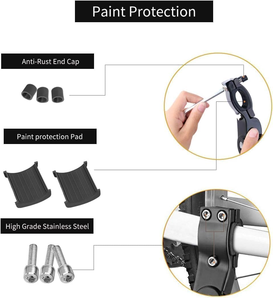 Gamexcel Bike Kickstand Bike Stand for Mountain Bike - Kickstands for Kids Bike, Bicycle Kickstand for Road Bike, Kick Stand for Bike - Bike Side Stand Fit for 22" 24" 26" 700C Road Bike/Bmx/Mtb image number 5