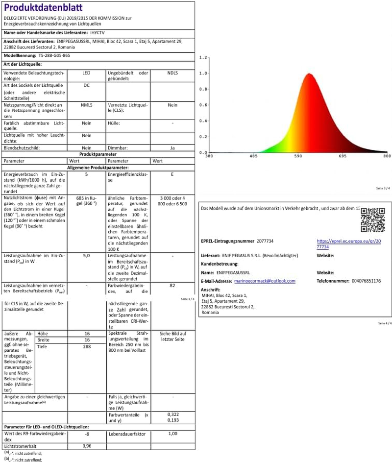 IHYCTV LED Tube T5 Short 288 Mm, Mini LED Tube, 5 W, 685 Lm, 6500 K, G5 Socket, Retrofit Replacement Classic 8 W T5 Bulbs for EVG, Low Voltage, 865 Daylight White, Pack of 1 image number 5