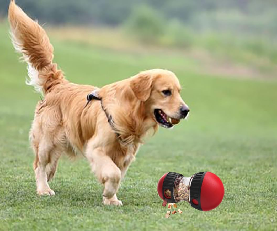Engaging Dog Enrichment Toy - Slow Feeder & Treat Puzzle for Mental Stimulation | Durable Food Dispenser for Small & Medium Dogs | Ideal Indoor Training Aid image number 4