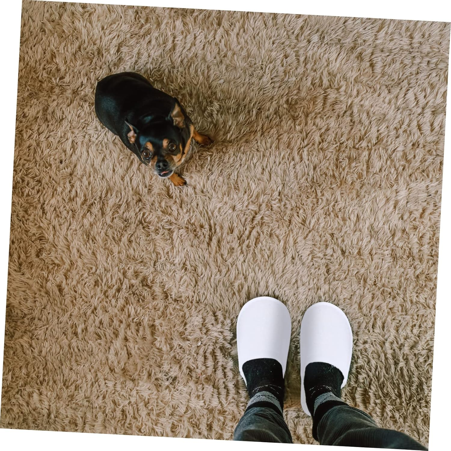 Healeved 24Pairs Double Use Disposable Slippers White Beauty Salon Spa Home Shoes Soft Non-Slip Fleece Indoor Outdoor image number 5