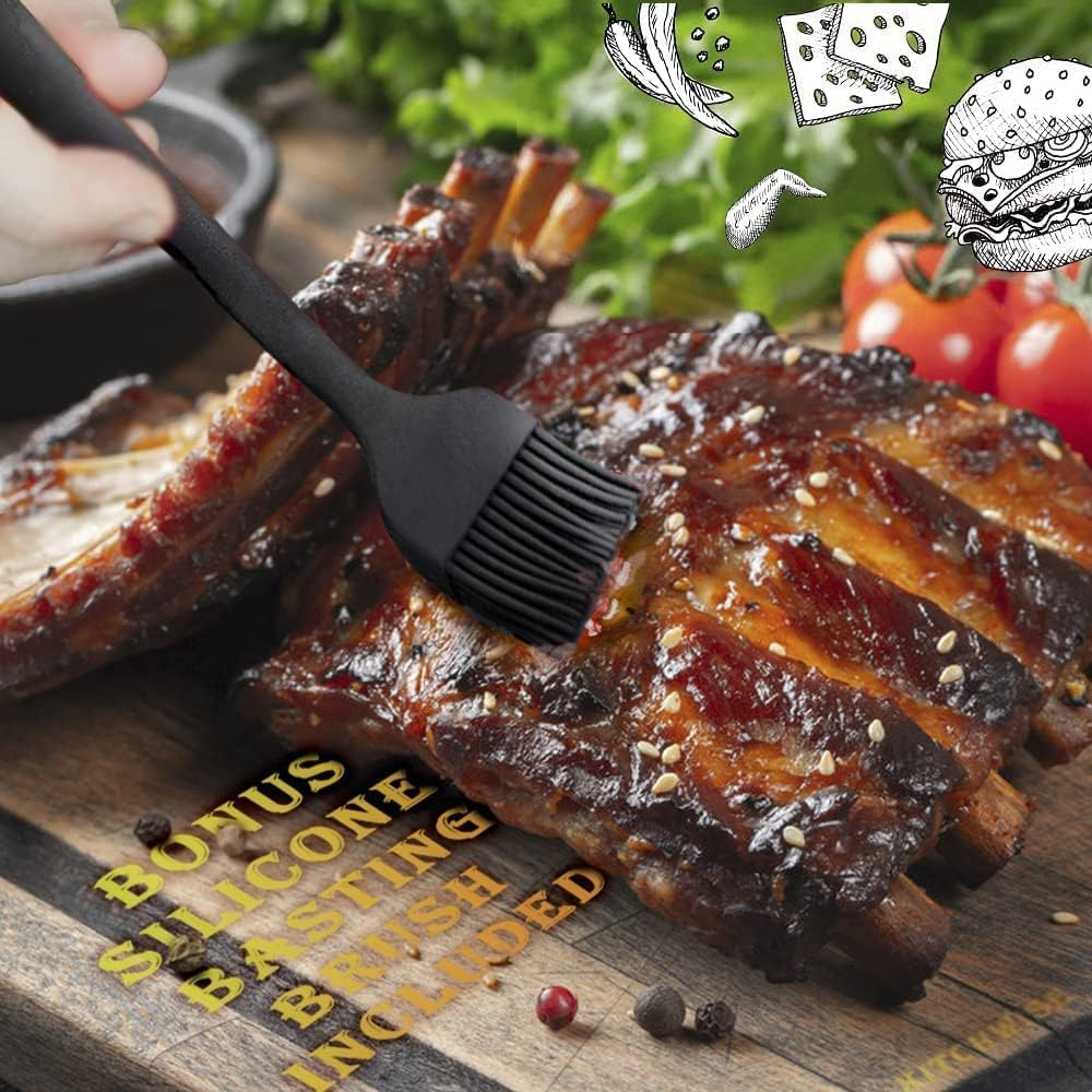 Deluxe Stainless Steel Baster with Injector and Cleaning Brush image number 2