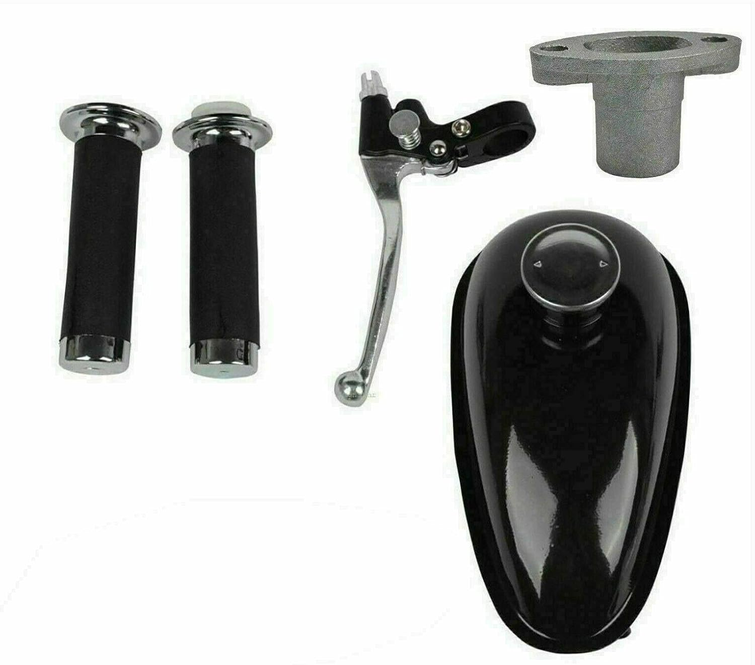 TDR 80Cc Motorized Bicycle Engine Kit 2 Stroke Air Cooled Petrol Push Bike off Road 2L Tank CDI Ignition Muffler Clutch Chain Throttle Sprocket image number 4