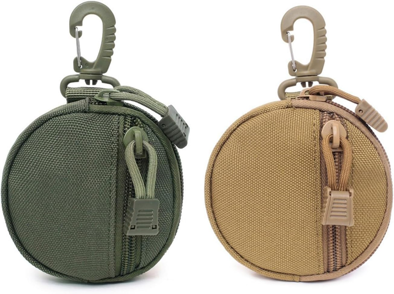 Pasnmkvn Small Keychain Coin Purse Keychain Small round Coin Holder Headset Pack Gear Accessories image number 5