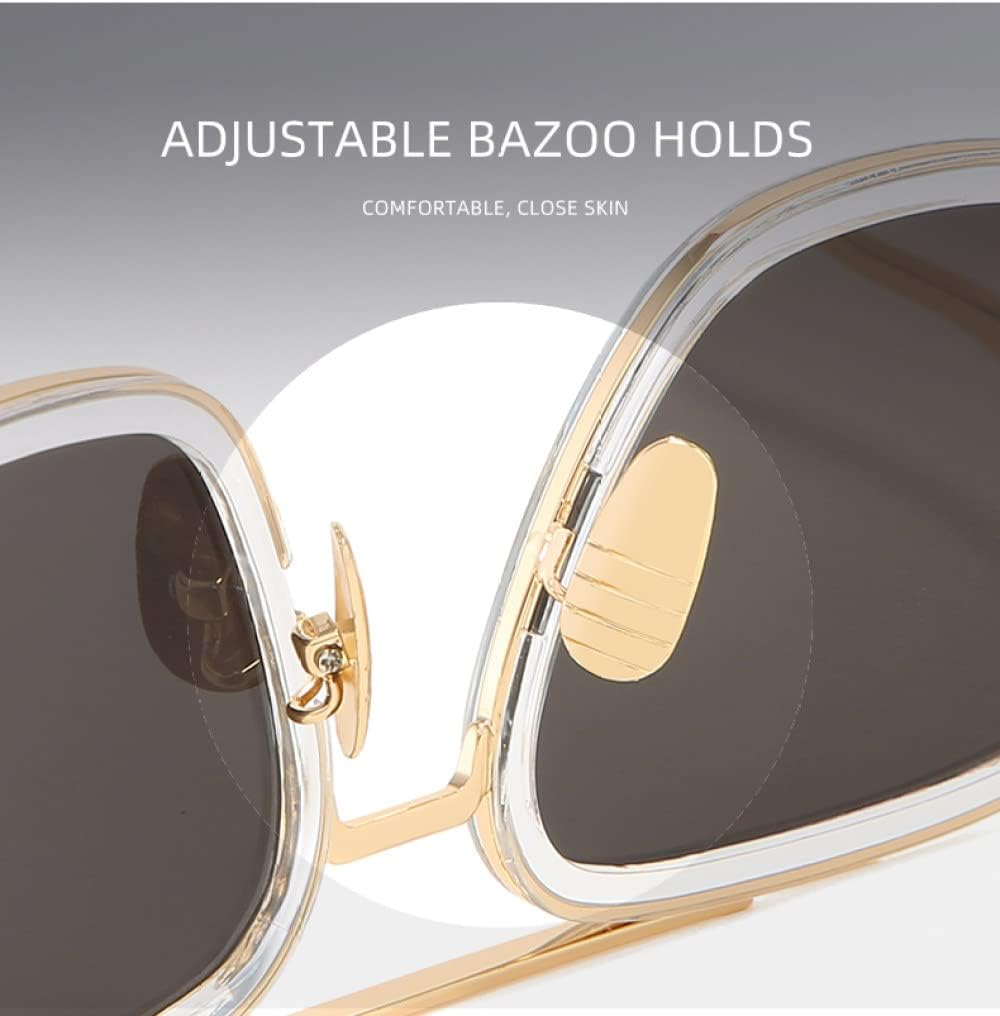 Steampunk Men Square Sunglasses Sun Glasses Vintage Metal Eyewear Sunglass UV400 Male