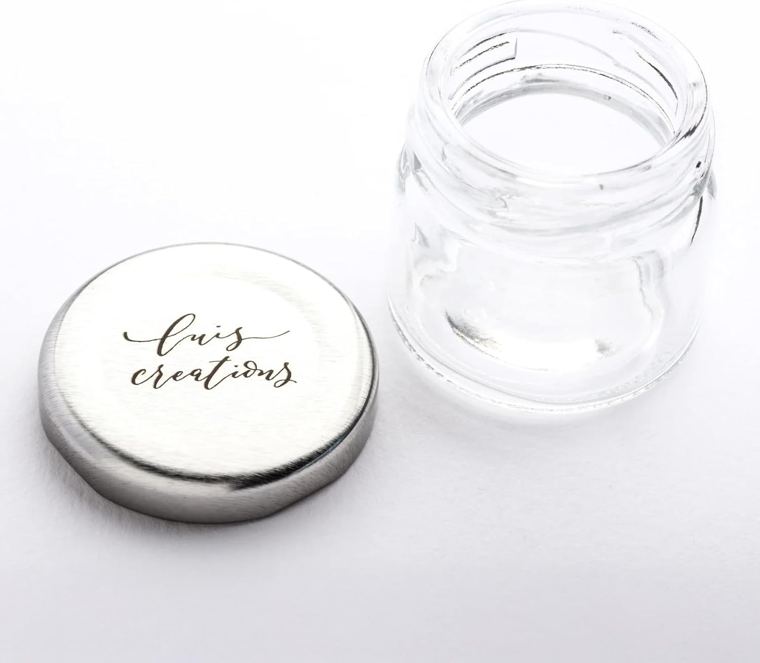 Glass Ink Jar