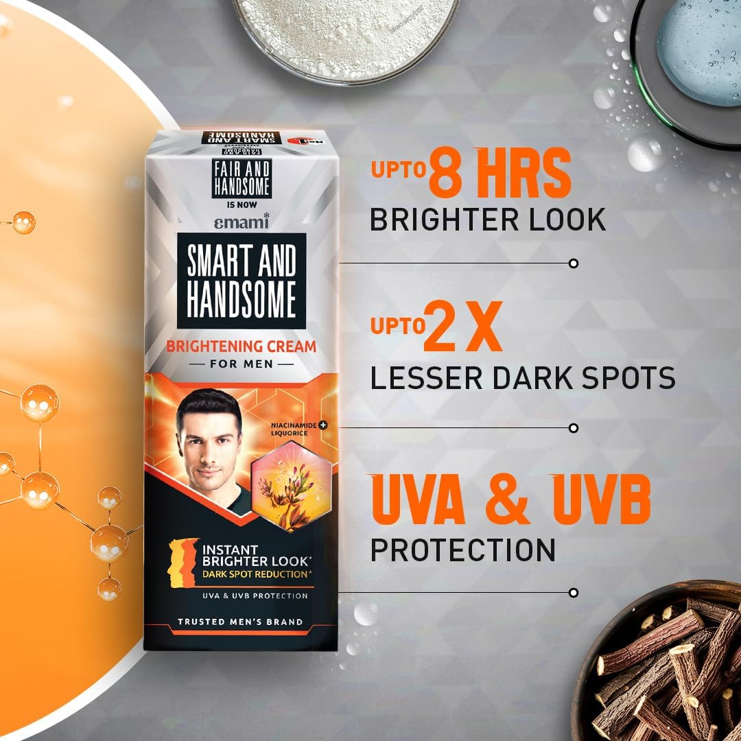 Emami Fair and Handsome Fairness Cream for Men, 60 G image number 5