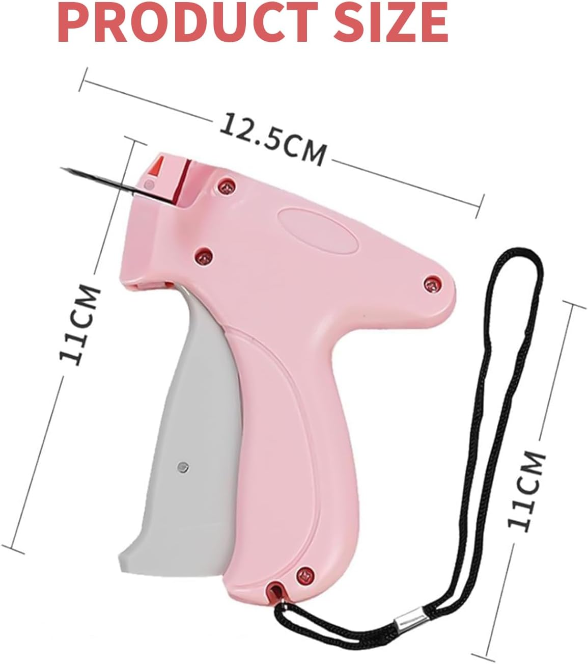 MAEZOE Stitch Gun for Clothes with 5 Needles & 2000 Fasteners &ndash; Quick Sewing Gun for Clothing Repairs, Hemming, Quilting &ndash; Durable Fabric Stapler for DIY, Home & Tailors image number 4