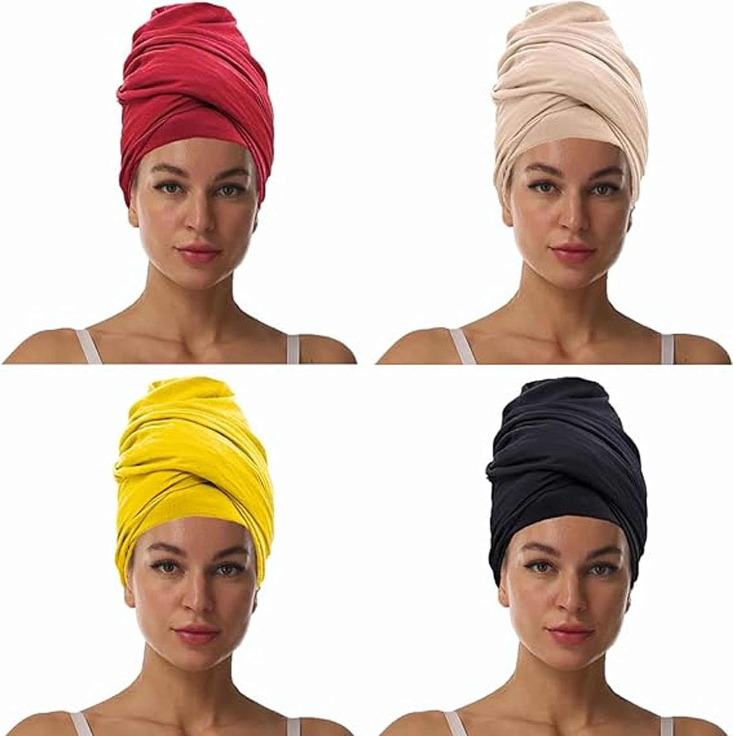 Women'S Cotton Scarf - Light Soft Solid Color Shawl Wrap, 70.8"L&times;35.43"W (180&times;90Cm),Black image number 4