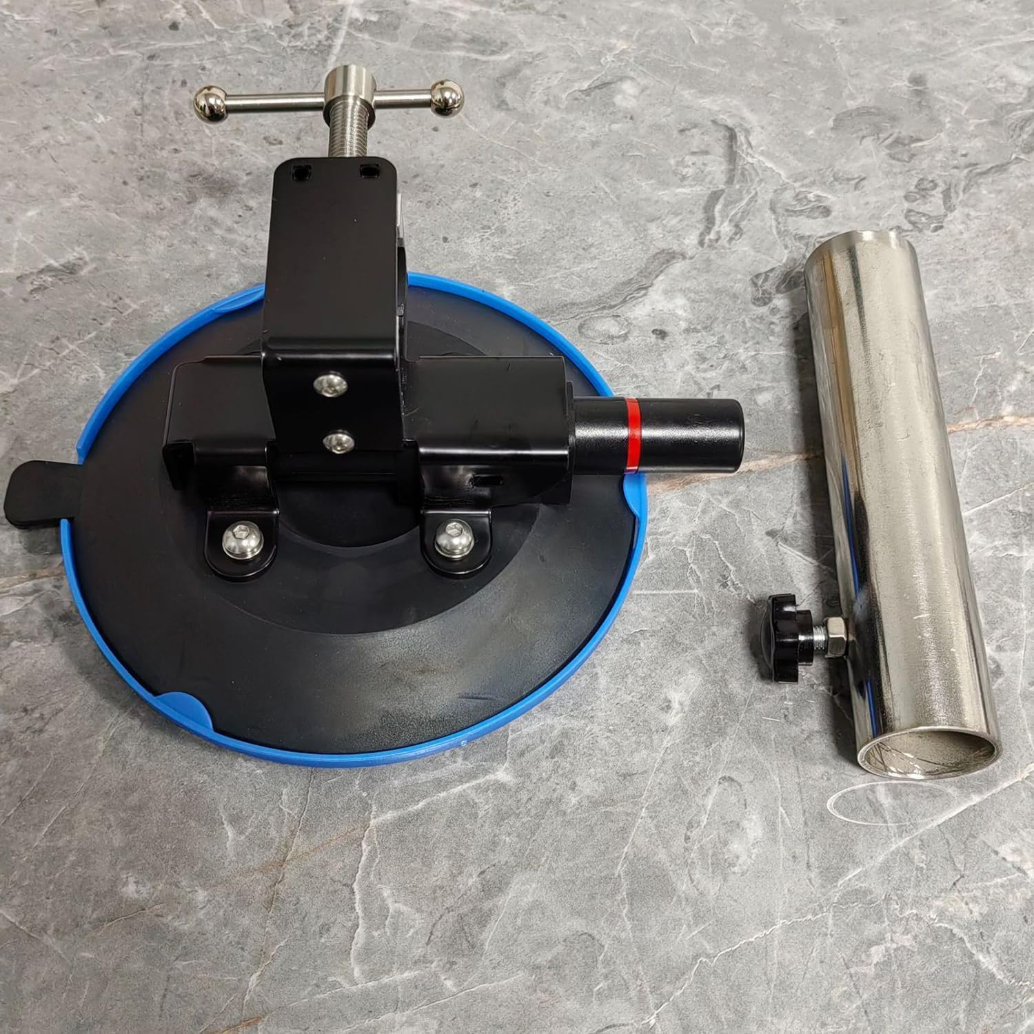 Flag Pole Mount for Truck - Flag Suction Cup for Car, Reusable Suction Cup Flag Pole Mount, No Drill Suction Cup Flag Holder with Strong Suction, Load Capacity 260 Pounds, 1 Pack image number 2