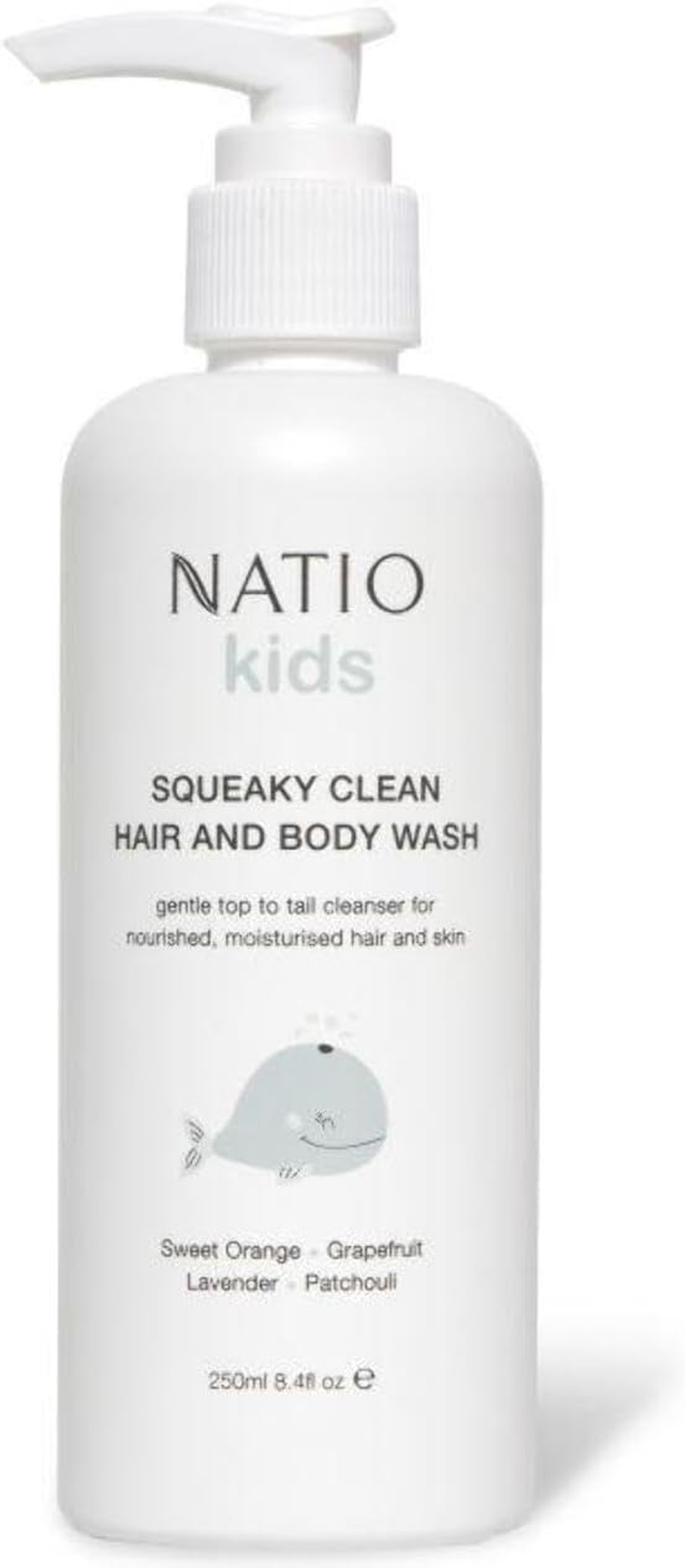 Natio Kids Squeaky Clean Hair and Body Wash