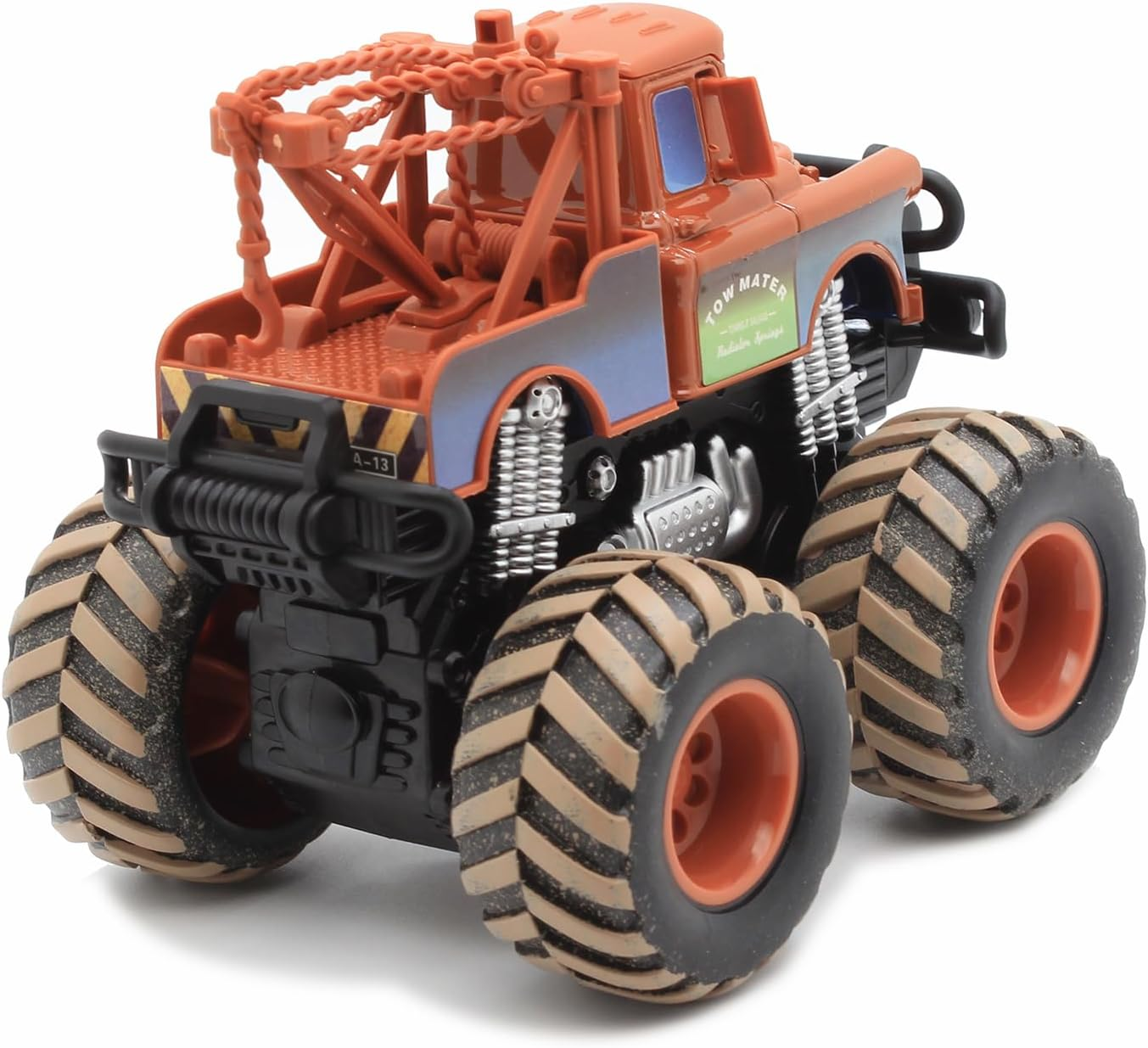 Rozuka Car 3 Toys, Movie Cars, Tow Mater Toys, Birthday Gifts for Kids (Mater) - Mater image number 3