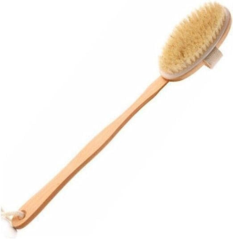 [2 PCS] LYLAC Bath Wooden Back Brush image number 4