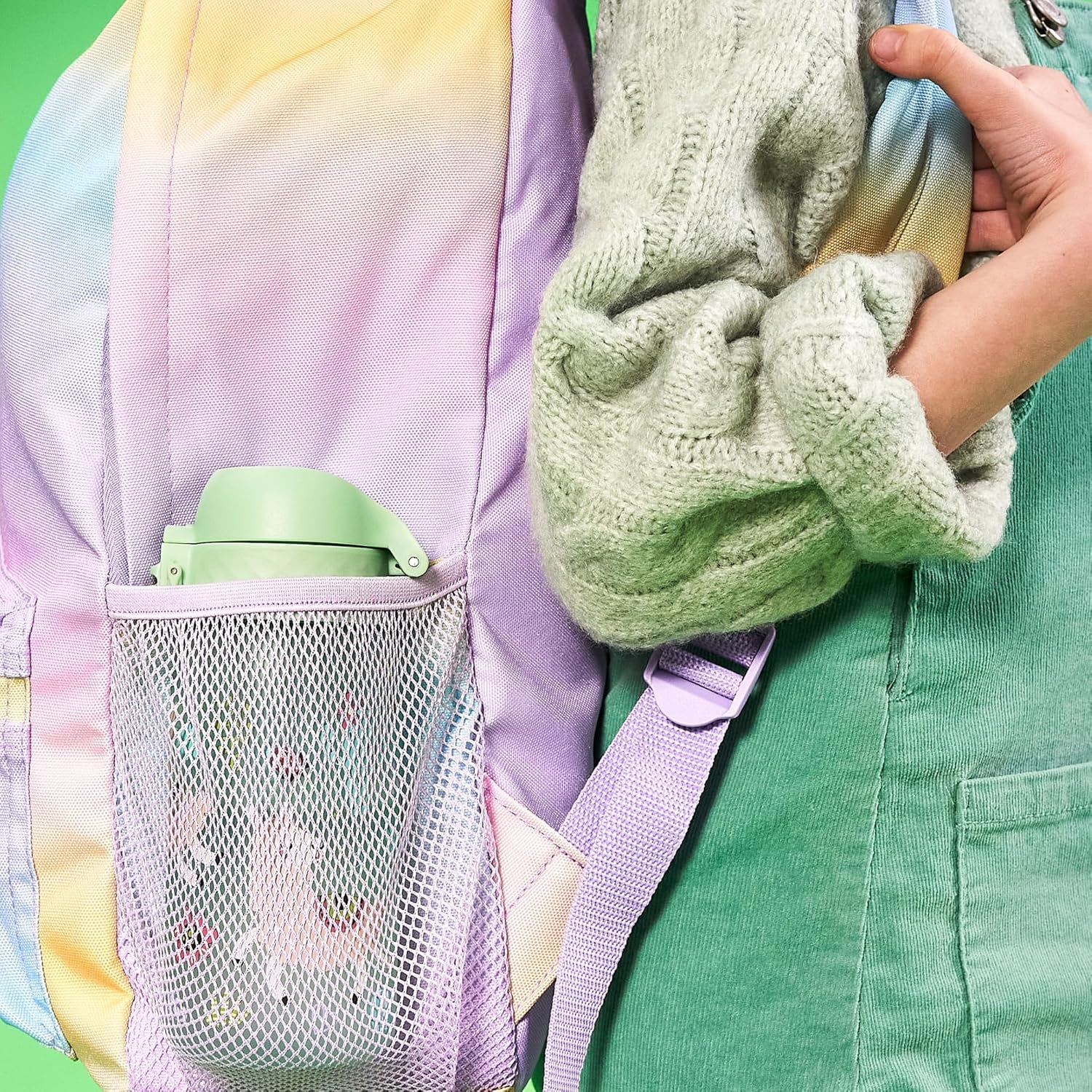 Ion8 Leak-Proof Water Bottle for Kids, Bpa-Free, Llamas, 350 Ml (12 Oz)