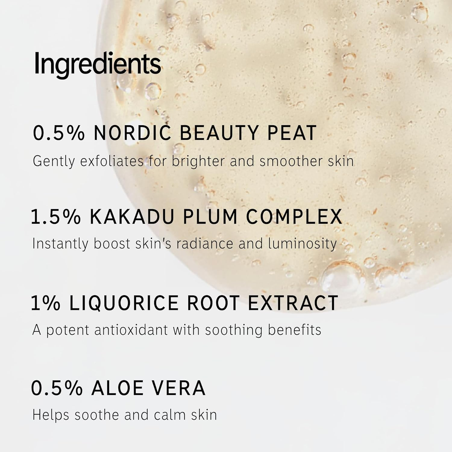 The Inkey List Fulvic Acid Cleanser 150Ml, Removes Makeup, for a Healthy Looking Complexion, Fragrance Free, Suitable for All Skin Types image number 2