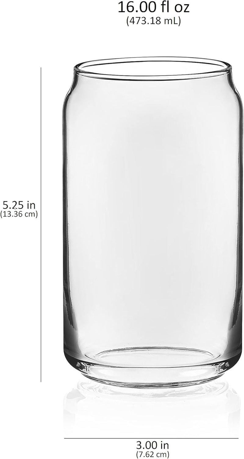 Libbey Classic Can Tumbler Glasses, Set of 4 image number 6