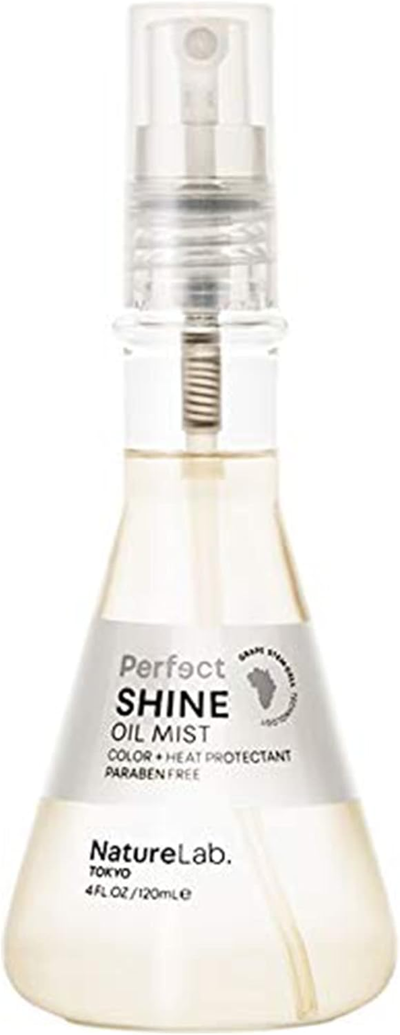 Naturelab.Tokyo Perfect Shine Oil Mist: Hair Oil Mist to Moisturize, Protect, and Reveal Immense Shine I 4 FL OZ / 120Ml image number 3