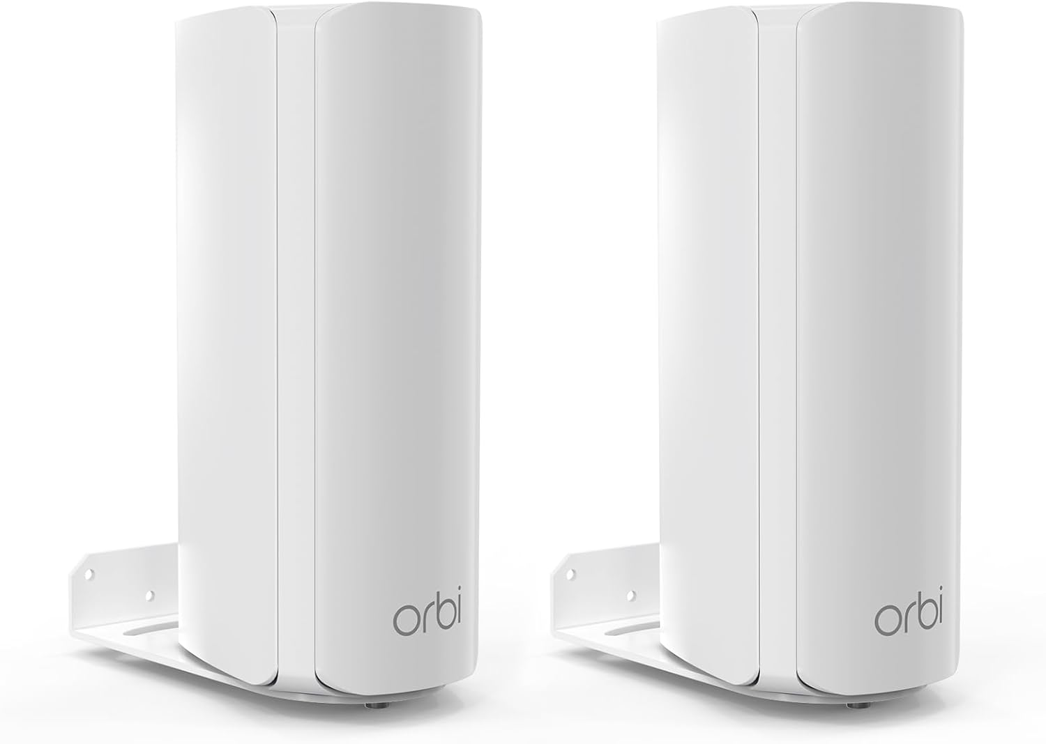 VOMENC Wall Mount Holder Compatible with Orbi Wifi 7 Mesh System (RBE770/RBE772/RBE773), for Orbi 770/970 /870 Series Wifi Accessories Mounting with Easy Installation and Space Saving (2Pack) image number 4