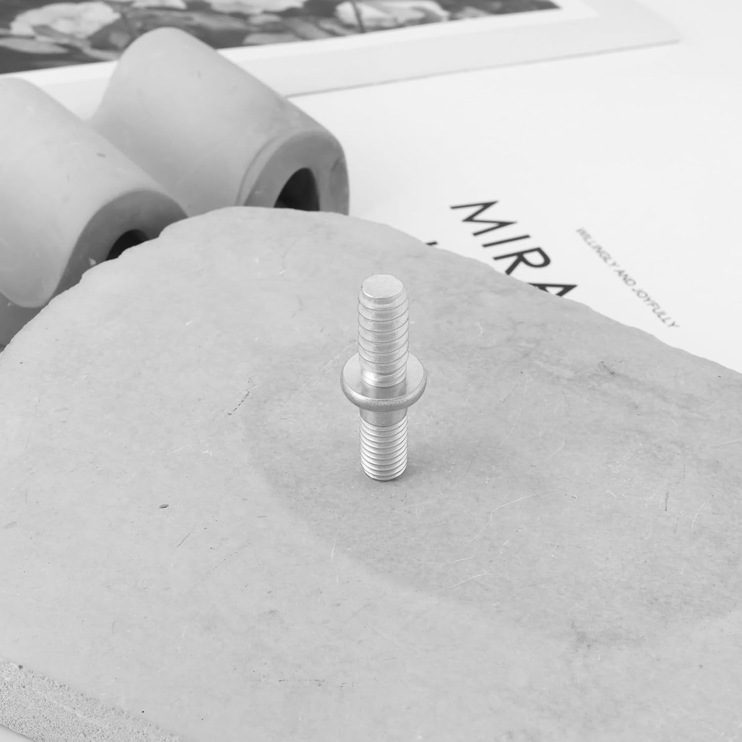 VGOL 2 Pieces Collar Screw Stud Chainsaw Bar Stud 1123-664-2405 Compatible with Stihl 210 250 023 021 025 211 017 018 170 180 Chainsaw image number 5