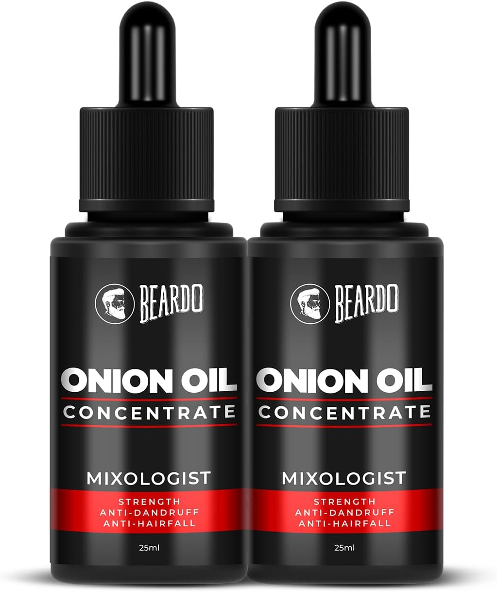 Beardo Onion Oil for Hair Growth and Hair Fall Control (25 Ml) (Pack of 2) image number 5