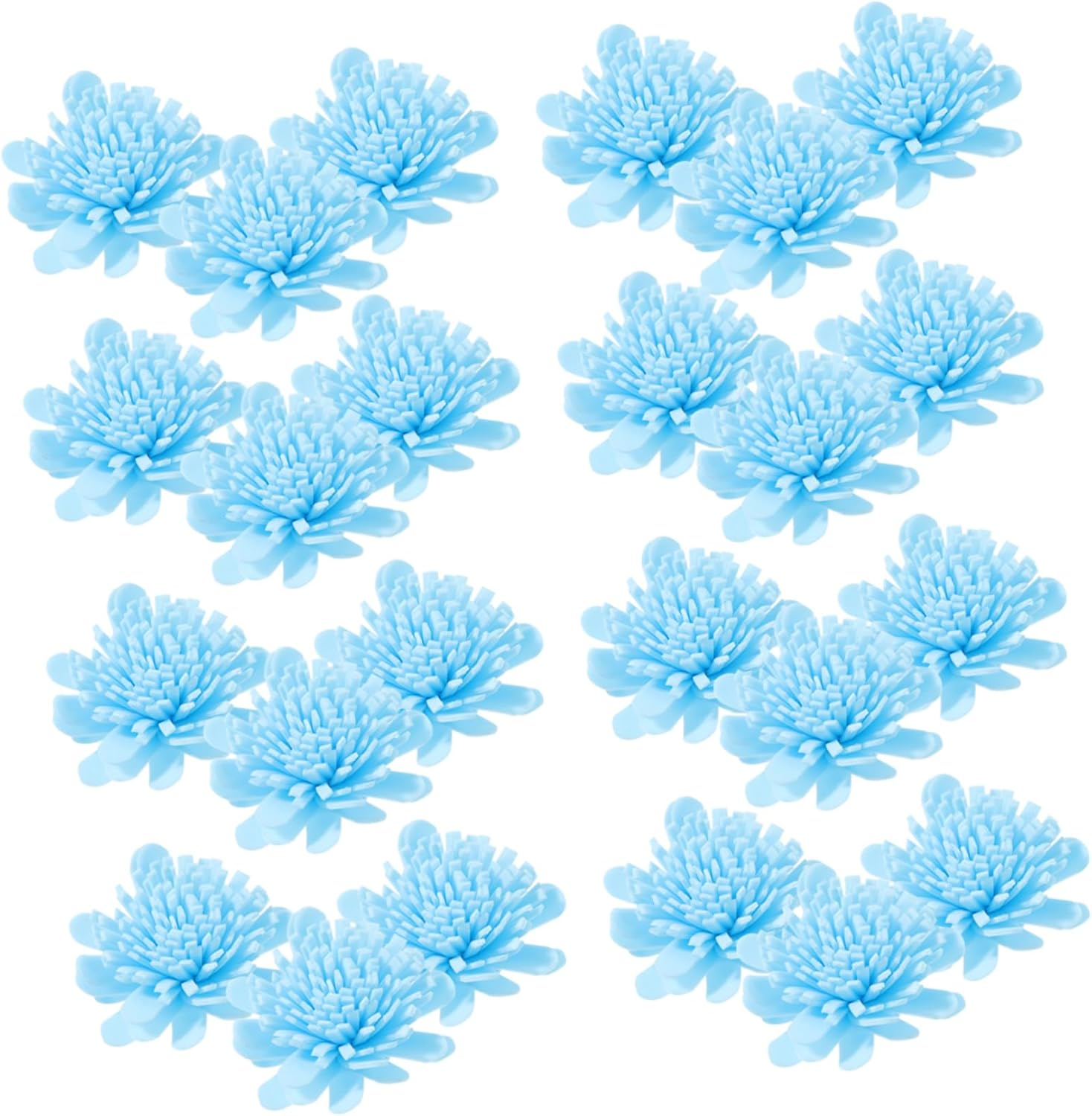 100Pcs Scented Chrysanthemum Aroma Flowers for Diffuser Aromatherapy Accessories Use in Home Spa
