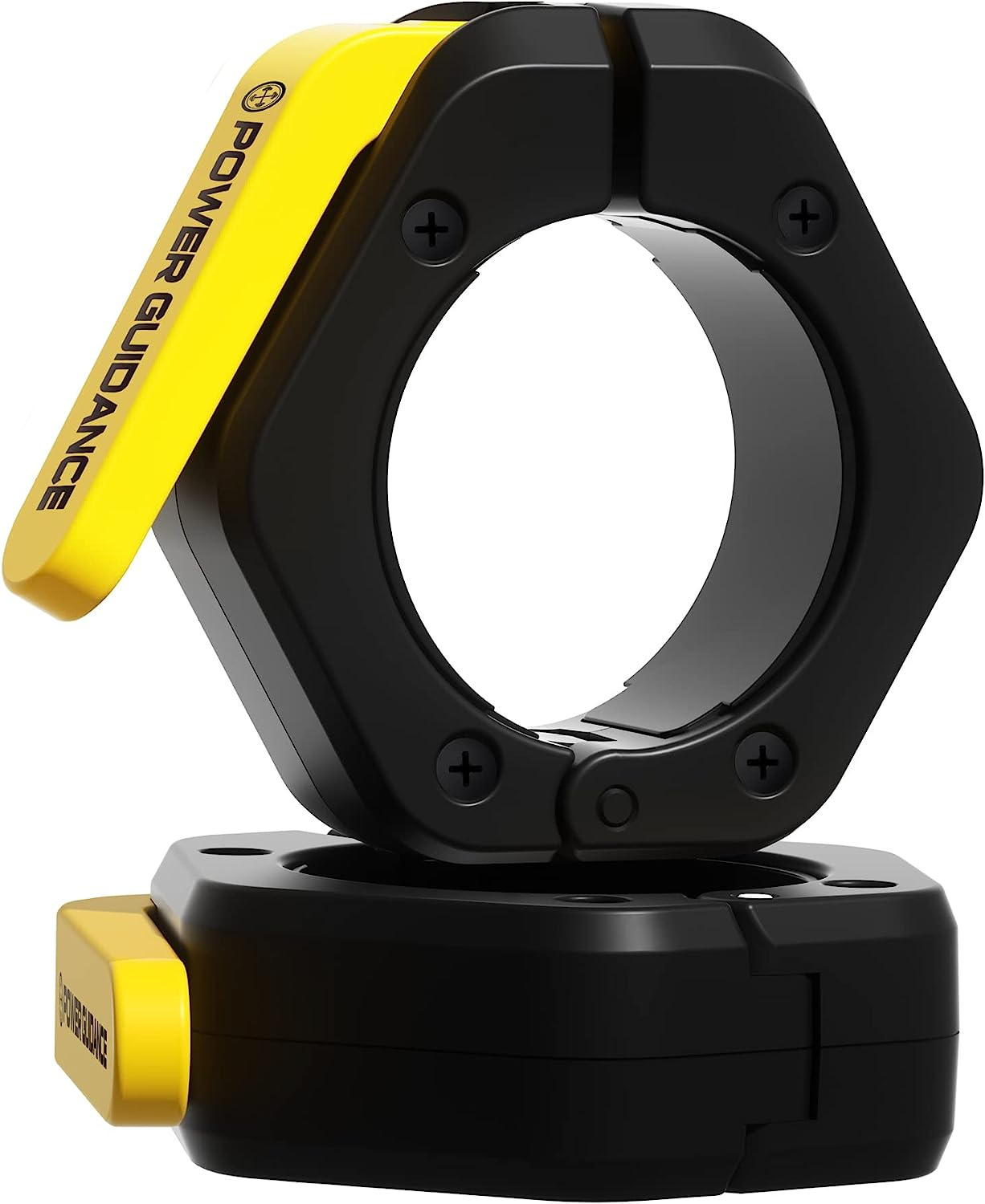 Power Guidance Barbell Collars Barbell Clips,50 Mm Olympic Barbell Clamps,Non-Slip Weight Clamps Quick Release Barbell Collar for Workout Weightlifting,Olympic Lifts and Strength Training