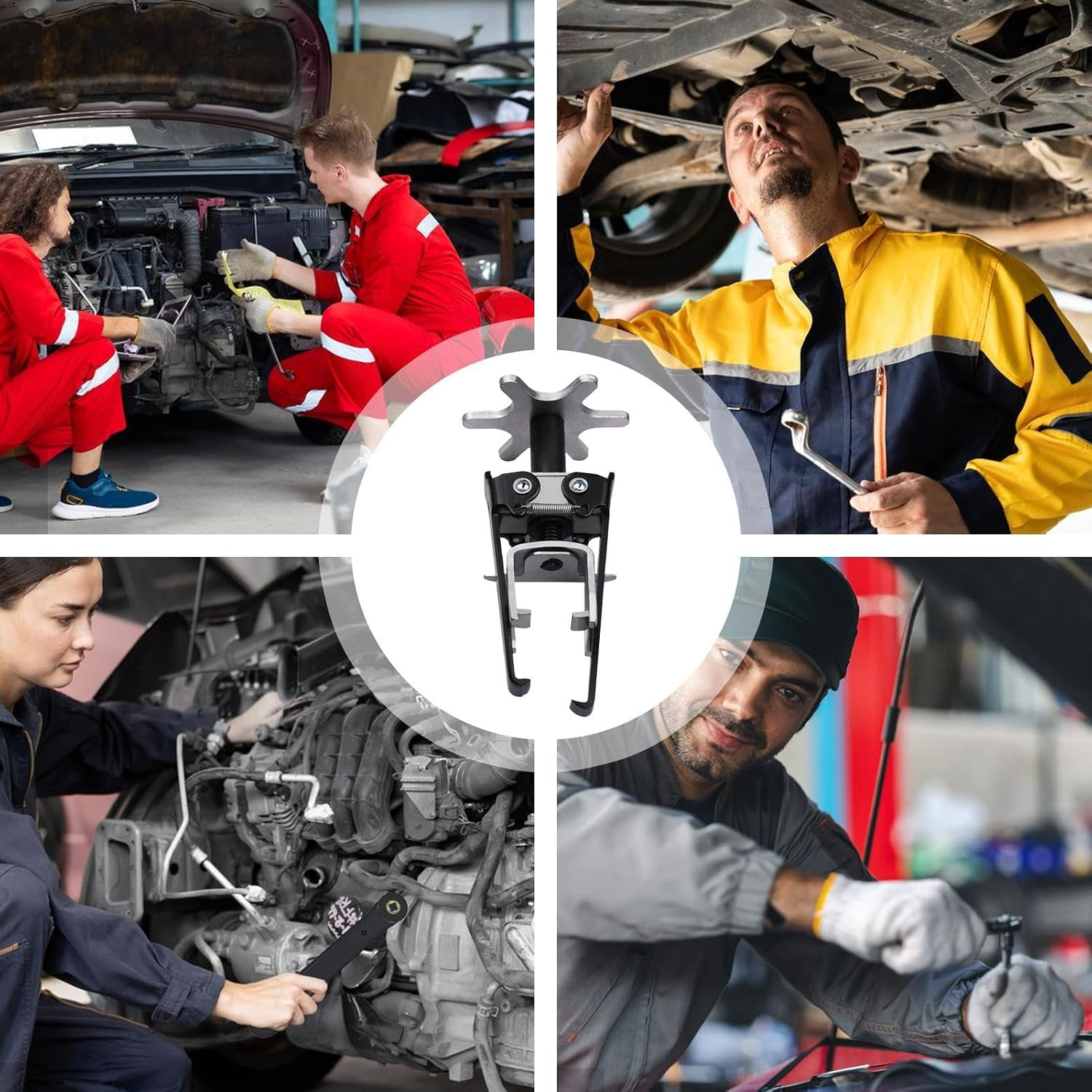 Valve Spring Puller Tool - Precise Valve Spring Compression Device, Automotive Equipment | Automotive Compression Plier, Installer Versatile Puller image number 6