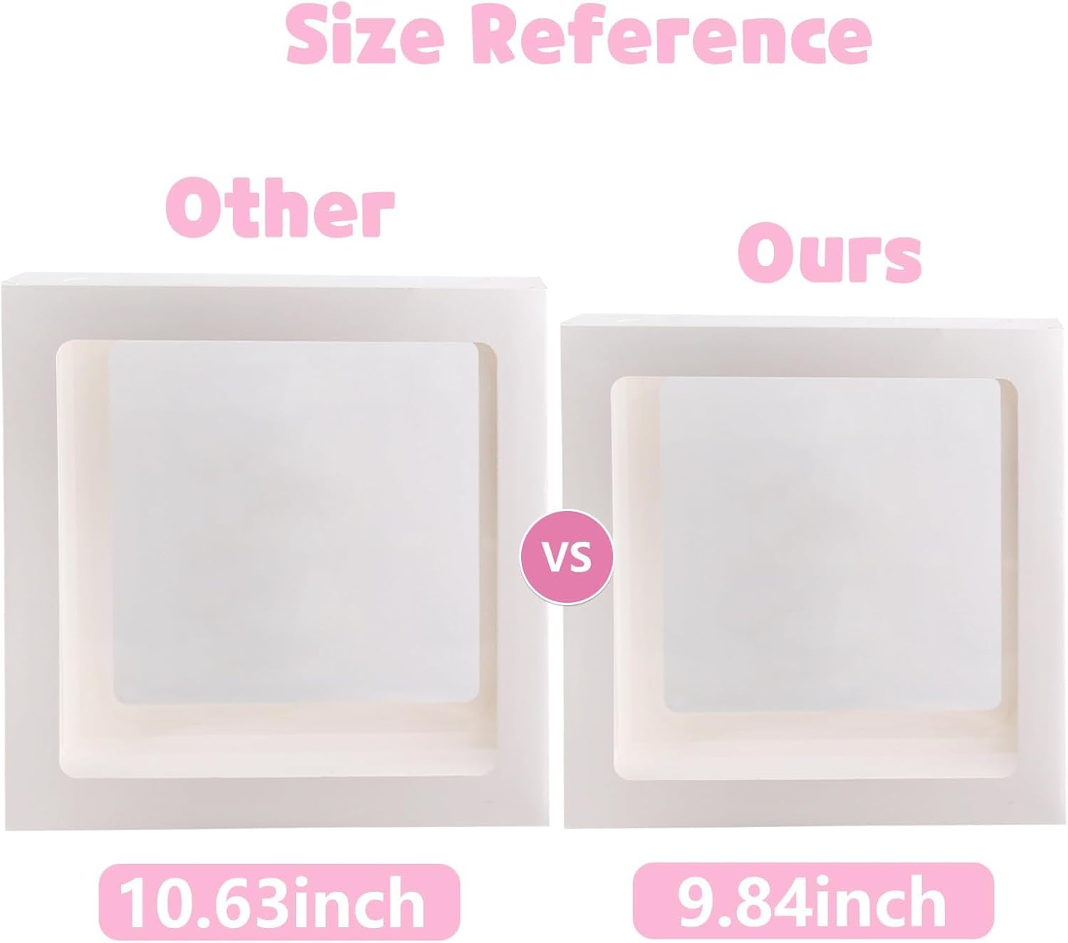 Baby Shower Decorations Boy Girl,4Pcs Baby Shower Balloon Boxes, 25Cm Little Baby Balloon Boxes with 27 Letters,Baby Boxes for Baby Shower,Name Boxes, Christening, Gender Reveal,Birthday Decorations image number 3