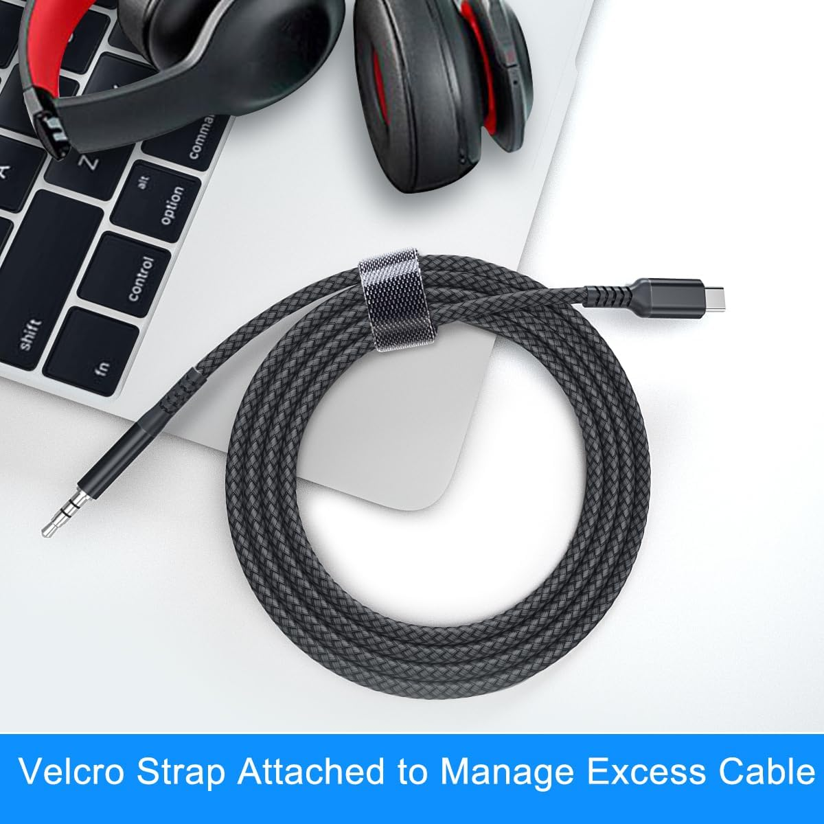 Elebase Samsung Galaxy S25 S24 Aux Cord 4FT,USB C Aux Cable,Type C to 3.5MM Jack Audio Adapter Auxiliary Cord for Z Fold Flip 7 6 5 FE,S23 S22 25 24 23 Ultra,Tab S8 S9 S10 S10+,A25,A34 A35,A53 A54 A55 image number 1