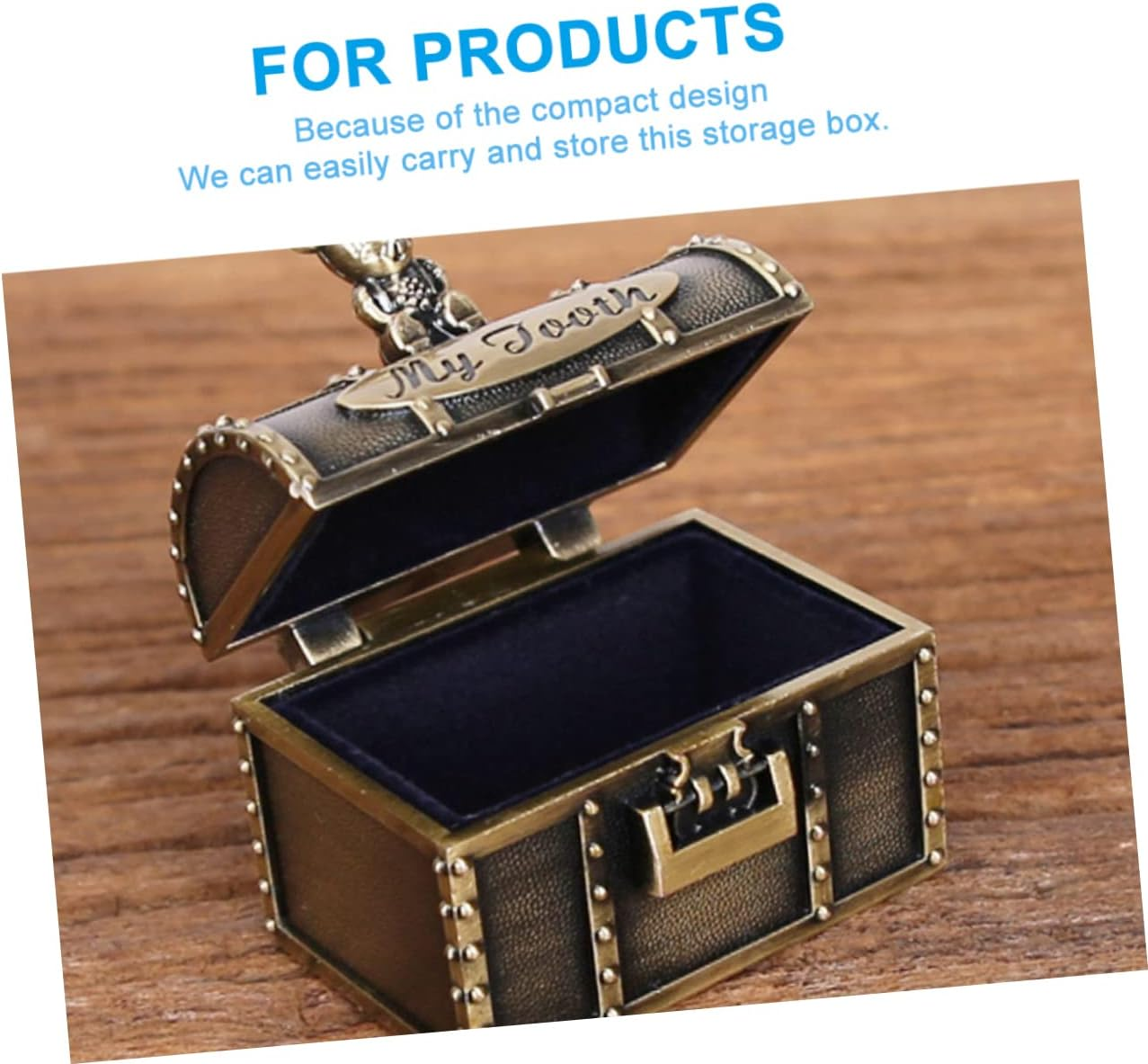 YARNOW 2Pcs Keepsake Tooth Boxes Durable Teeth Storage Case for Birthdays Christenings and Year image number 3