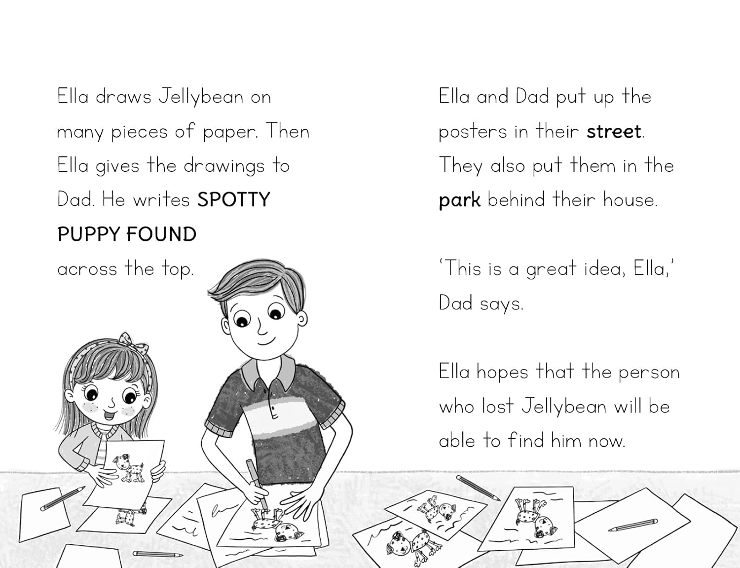 Spotty Puppy (Meet Ella 1)