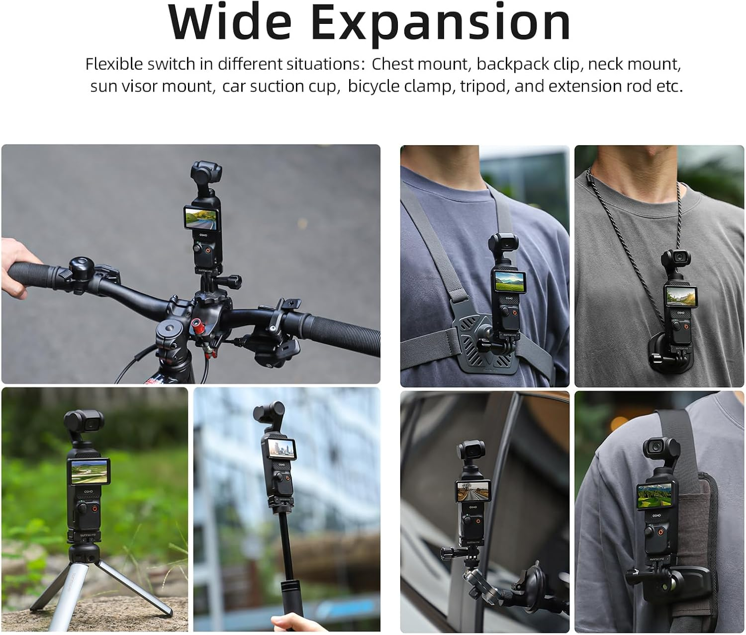 Sinyutia Magnetic Mount for Osmo Pocket 3 Accessories, Quick Release Adapter for DJI Osmo Pocket 3 Tripods, Selfie Sticks, Vlogging, with 1/4" Thread & Foldable Connector image number 6