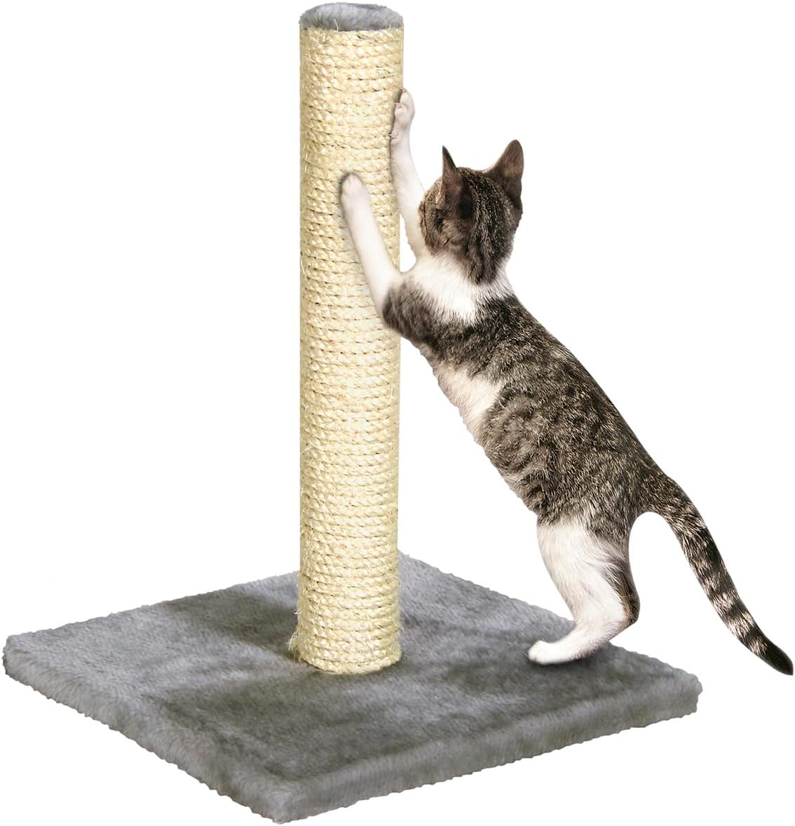 Karlie Bella Cat Scratching Posts Plush Sisal Beige 29 X 29 X 39 Cm
