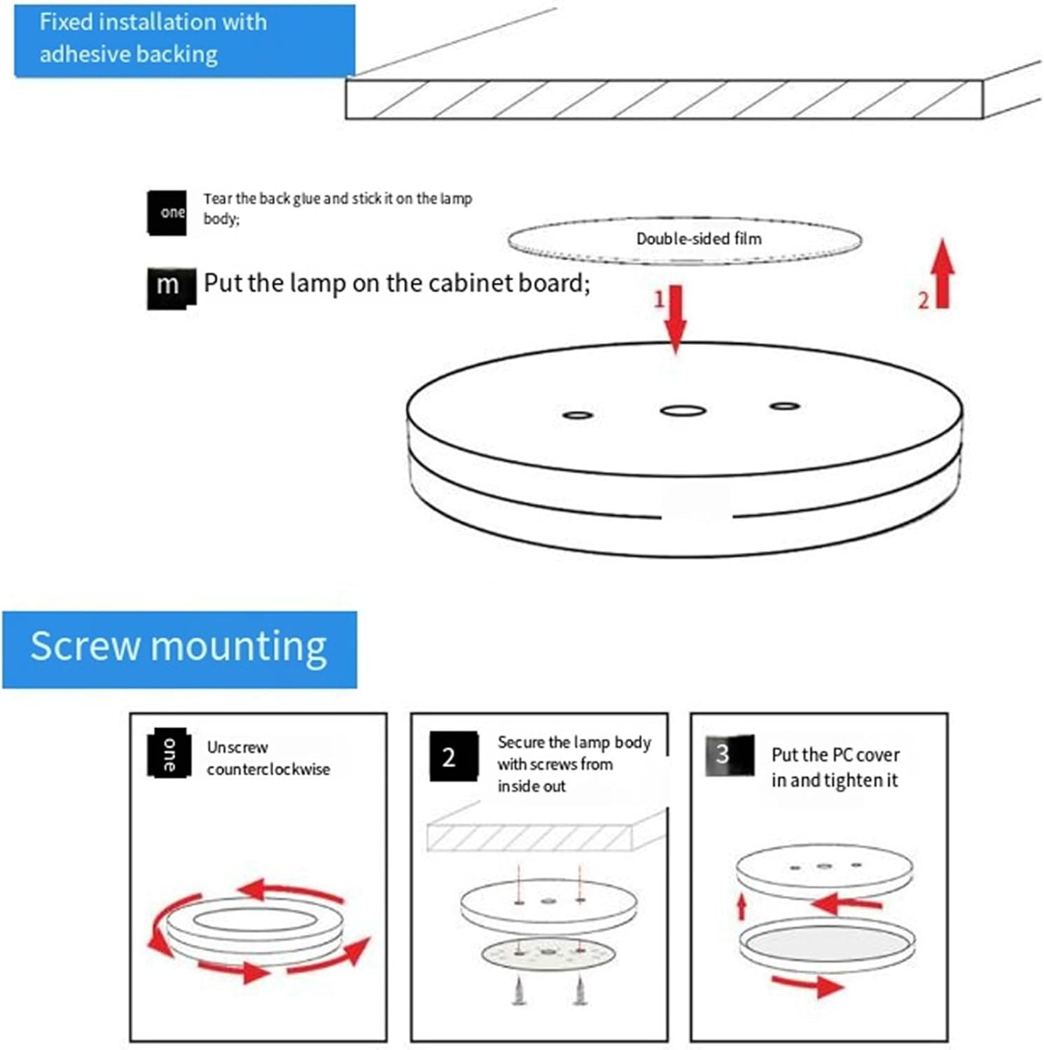 5X DIY LED Lamp Kit: Only Hardware Accessories NO 3D Printed Parts, Bright Light -Efficient Custom Lighting image number 2