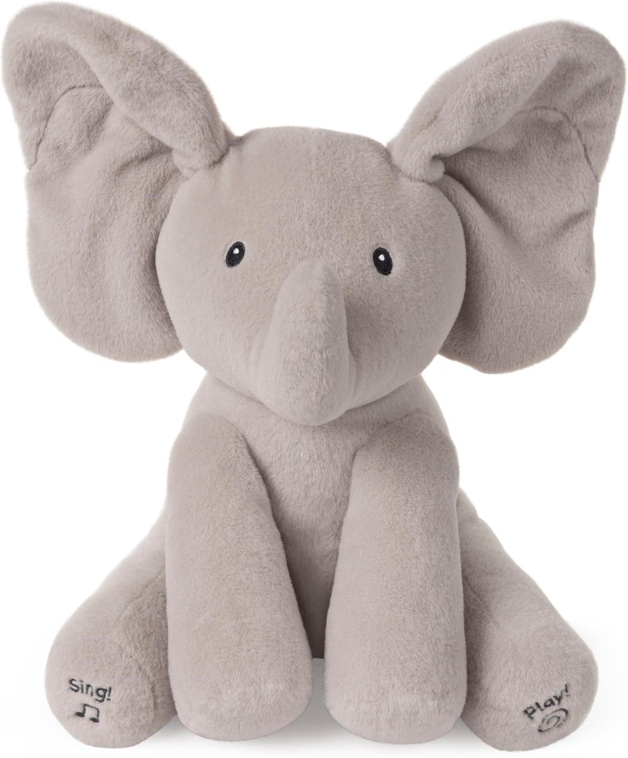 GUND Animated Flappy the Elephant Stuffed Animal Plush, Gray, 12 Inch (4053934) image number 2