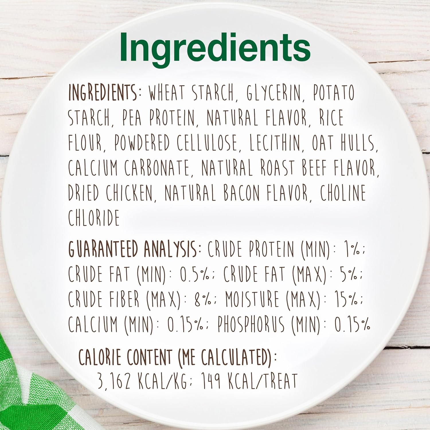 Nylabone Healthy Edibles Roast Beef Flavored Treat Bones 94 G (Pack of 2)