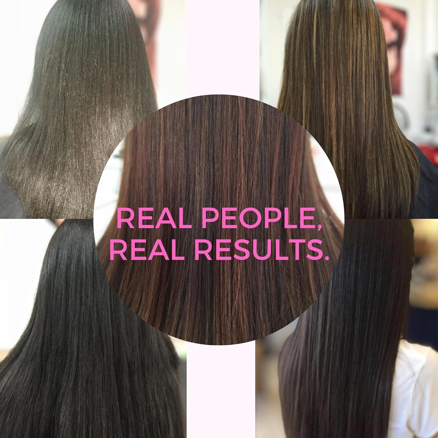 KERAZON Intensive Brazilian Hair BTX Treatment 8Oz 236Ml for All Hair Types, Thermal Activated Hair Mask Damaged Hair and Long Lasting Volume and Frizz Control. Packaging May Vary. image number 2