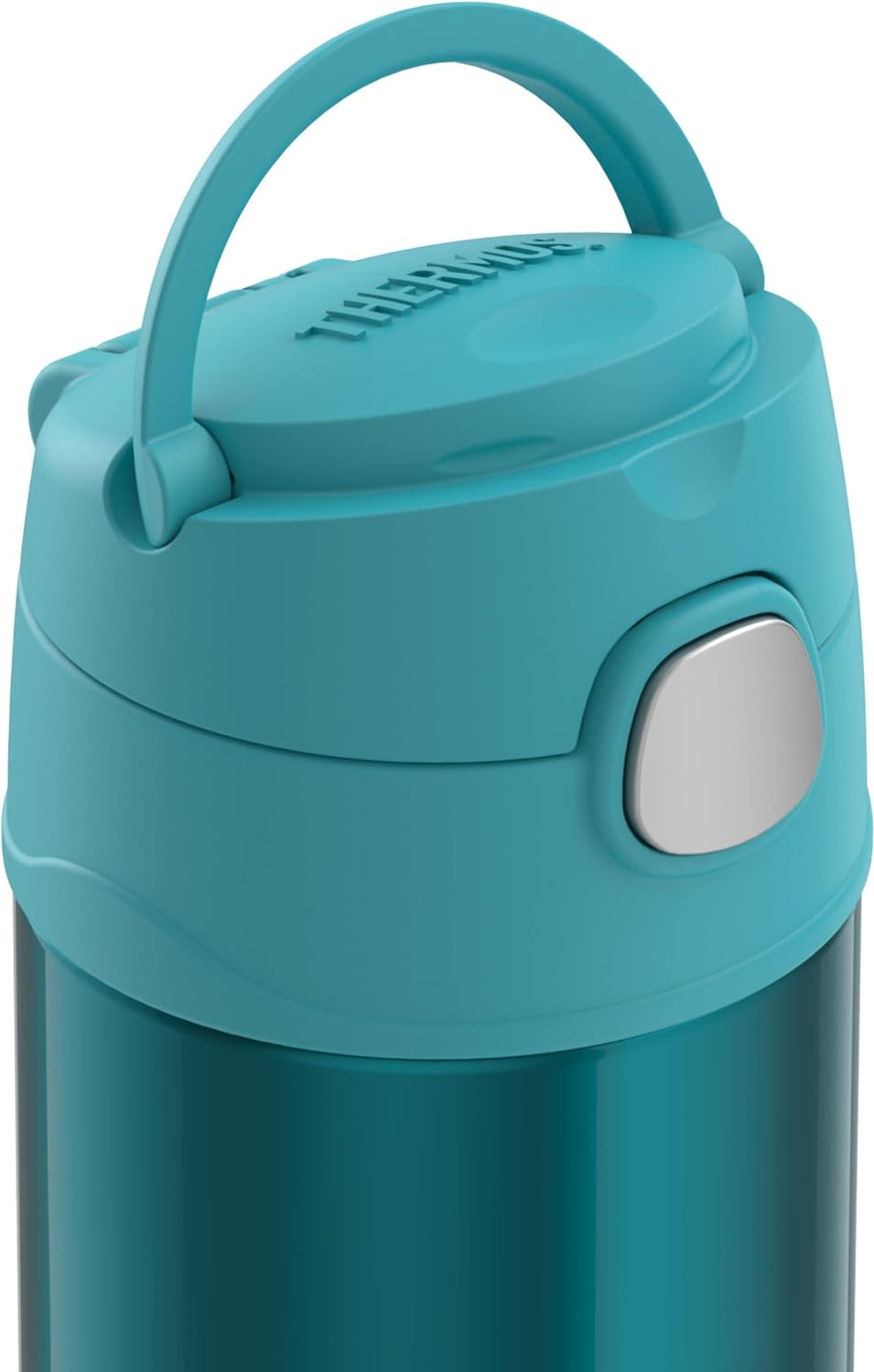 Thermos 355Ml Funtainer Vacuum Insulated Drink Bottle - Teal - Lime Green image number 6