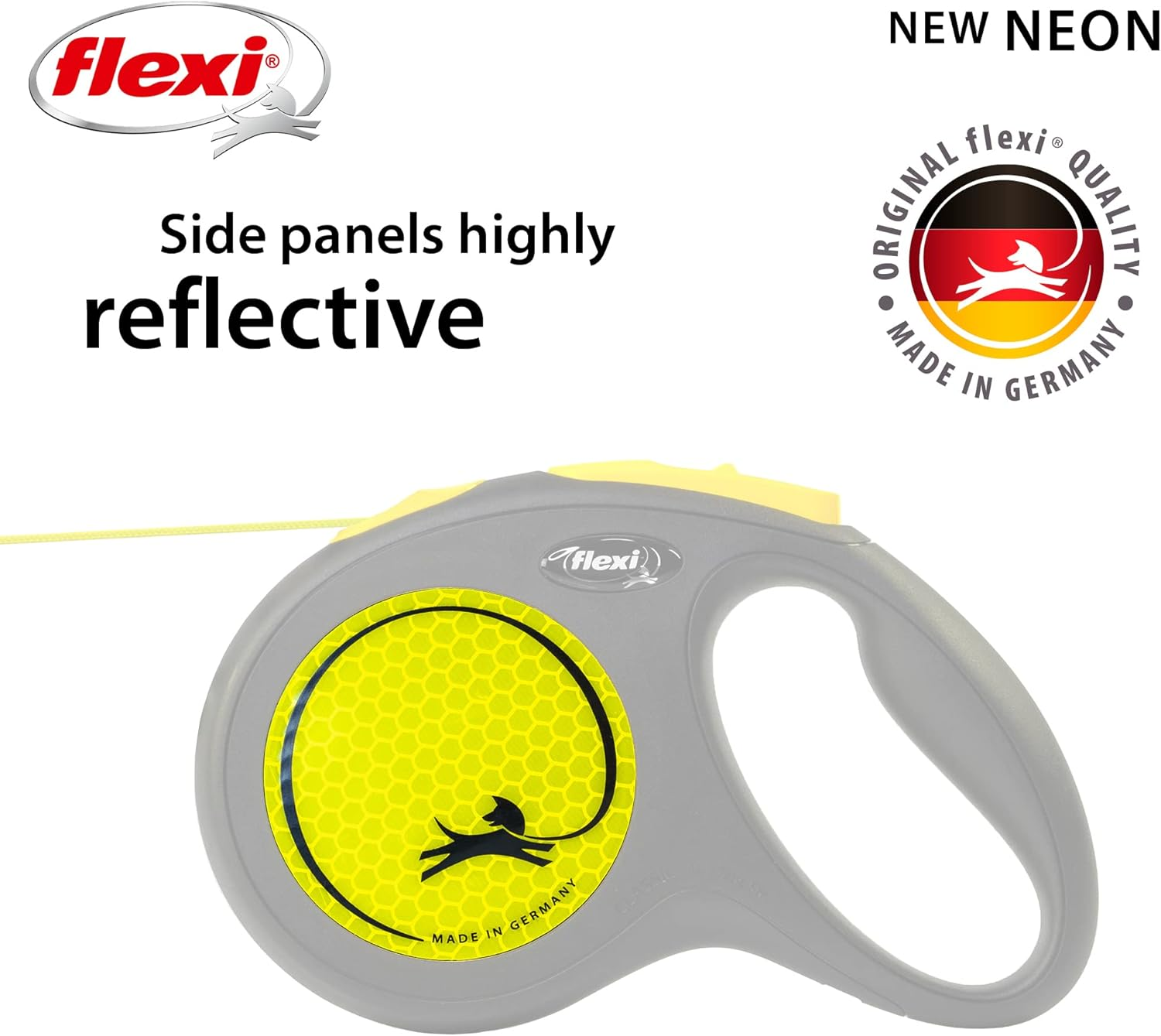 Flexi Neon Cord Retractable Lead image number 1