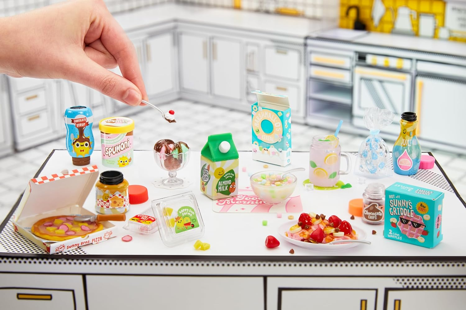 Mga'S Miniverse Make It Mini Food Multipack - DIY Playset with UV Light, Replica Ingredients, and Resin Play - Not Edible - Suitable for Kids Ages 8+ image number 5