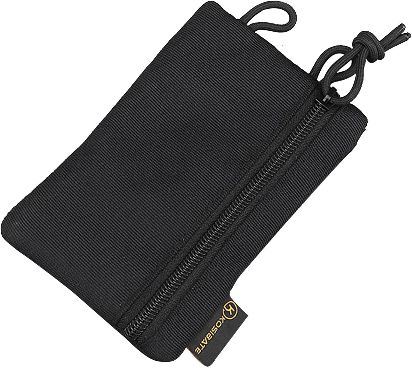 Pocket Organizer,Small Molle Pouch Utility Bag with Zipper - Waterproof Outdoor Wallet Pack for Men, Compact Utility Pouch for Outdoor and Daily Use B/