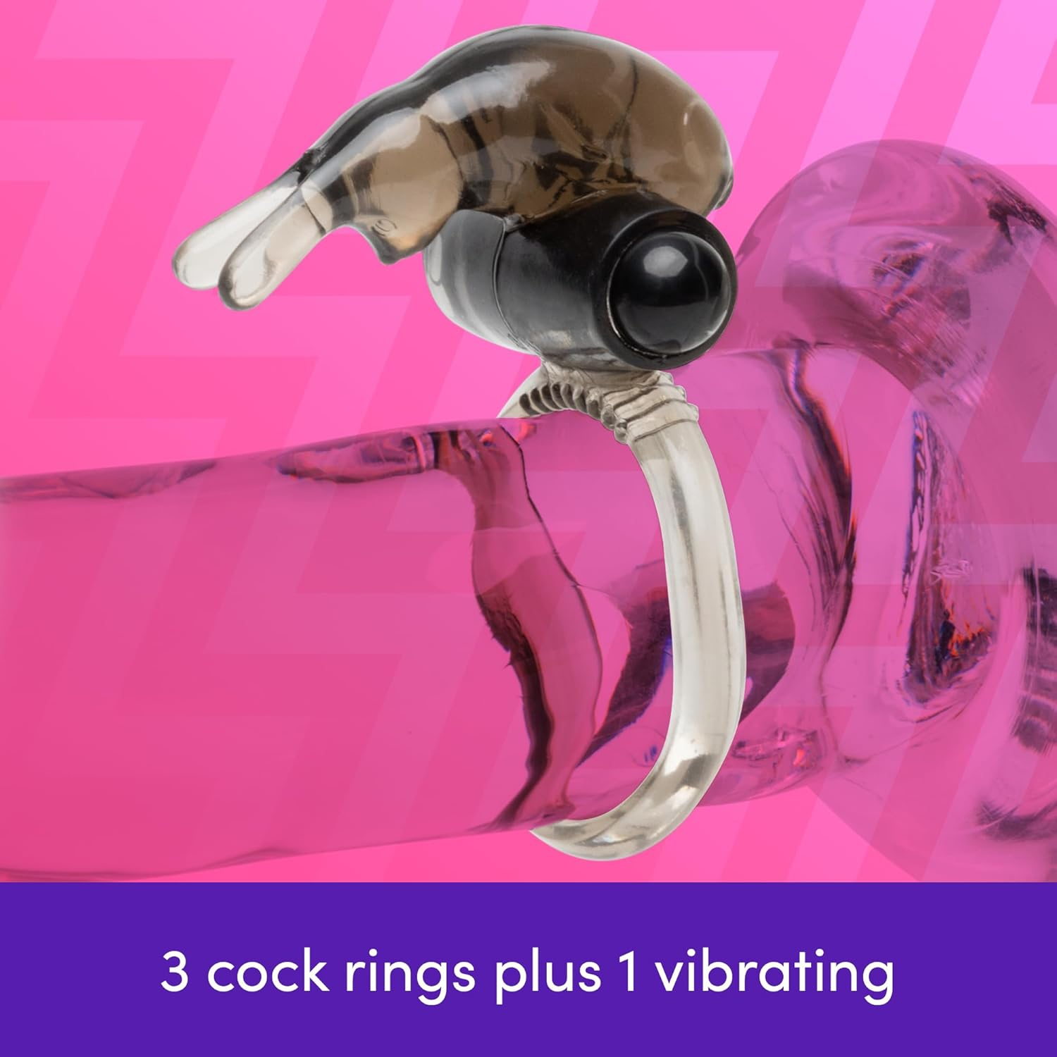 Lovehoney Wild Weekend Adult Sex Toy Kit - G Spot & Rabbit Vibrators, Anal, Cock Rings & Kegal Balls - Beginner Friendly Sex Toys for Couples - 11 Piece Adult Set - Black image number 5